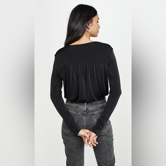 NWT Free People Intimately Turnt Bodysuit Black Large - Picture 2 of 7